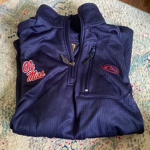 Ole Miss Drake quarter zip